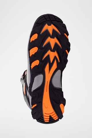 Botas de senderismo altas Climb - Naranja y gris