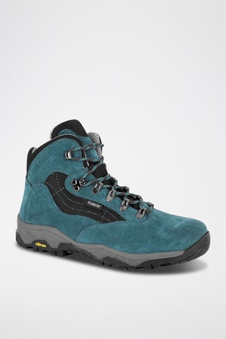 Botas de senderismo de piel de serraje Nimba - Azul