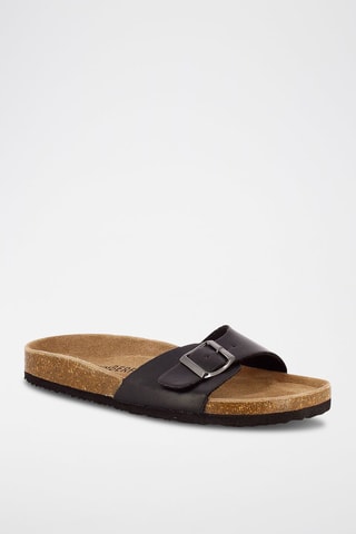 Sandalias Llanes - Negro