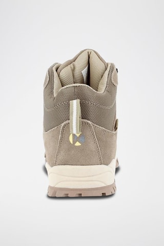 Botas de senderismo de piel de serraje Than - Beige