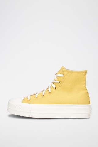Sneakers alte All Star Lift HI - Giallo