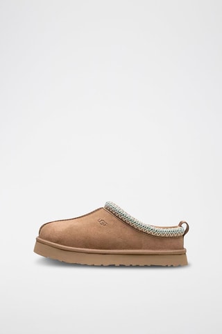 Pantofole platform in pelle scamosciata K-Tazz - Beige chiaro