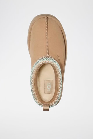 Pantofole platform in pelle scamosciata K-Tazz - Beige chiaro