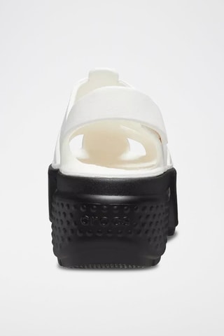 Sandali platform Stomp Fisherman - Bianco