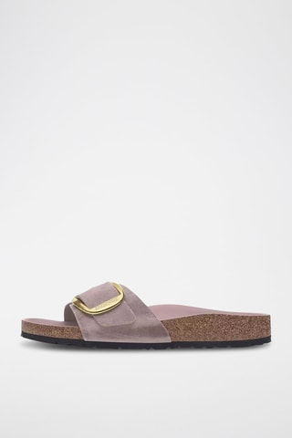 Ciabatte in pelle scamosciata Madrid - Lilla