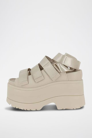 Sandali platform Goldenrise - Beige