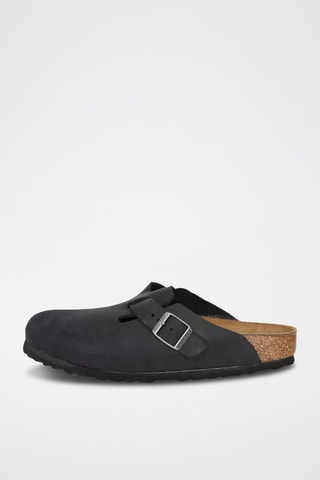 Sabot in pelle Boston Leoi  - Nero