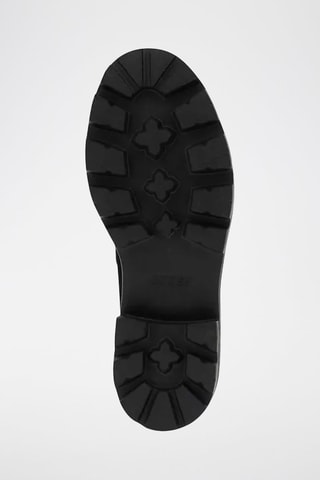 Sabot imbottiti in pelle scamosciata Yaneta - Nero