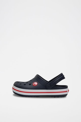 Sabot Kids Crocband Clog - Navy e rosso