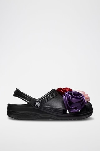 Sabot Classic Rosette Clog - Nero