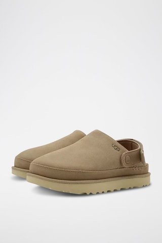Sabot in camoscio Goldenstar Clog - Beige chiaro
