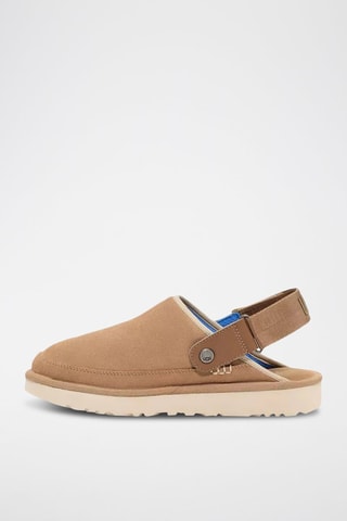 Sabot in pelle scamosciata Goldencoast - Beige