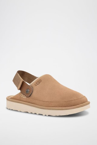 Sabot in pelle scamosciata Goldencoast - Beige