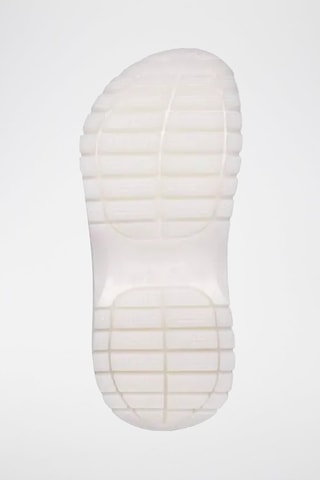 Sabot platform Mega Crush Metallic - Bianco e argentato