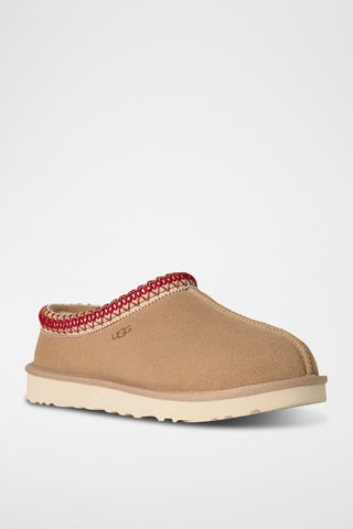Sabot imbottiti platform in pelle scamosciata Tasman II - Marrone
