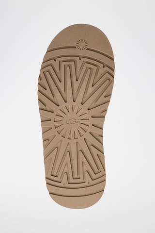 Sabot imbottiti platform in pelle scamosciata Tazz II - Beige