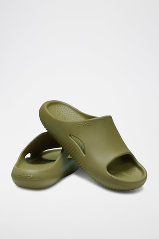 Ciabatte Mellow Recovery Slide Crocs - Verde oliva 