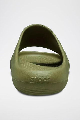 Ciabatte Mellow Recovery Slide Crocs - Verde oliva 