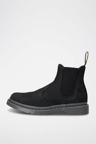 Stivaletti Beatles in pelle scamosciata 2976 - Nero