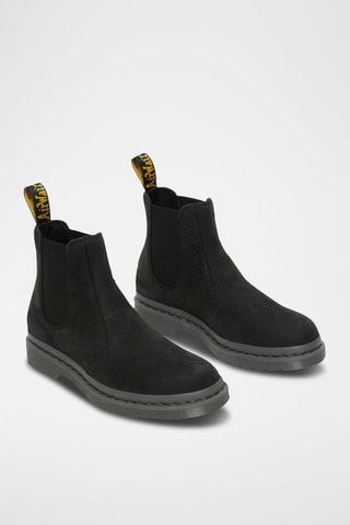 Stivaletti Beatles in pelle scamosciata 2976 - Nero