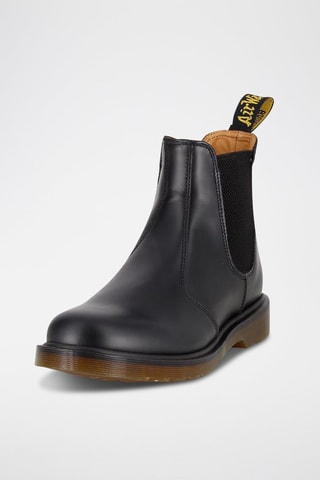Stivaletti Beatles in pelle - Nero