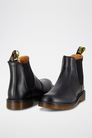 Stivaletti Beatles in pelle - Nero