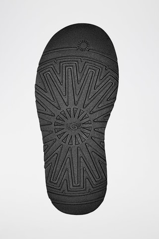 Stivaletti platform in camoscio Classic Mini Dipper - Nero