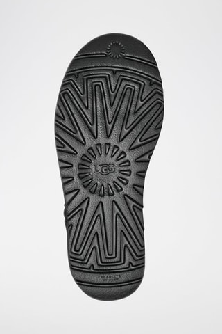 Stivaletti platform in pelle scamosciata Classic Mini - Nero