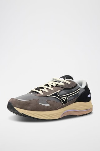 Sneakers in pelle scamosciata Wave Rider B - Grigio e nero