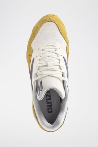 Sneakers in pelle scamosciata S.L Contender - Bianco e kaki