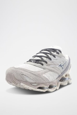 Sneakers in pelle scamosciata S.L Wave Prophecy LS - Bianco e grigio