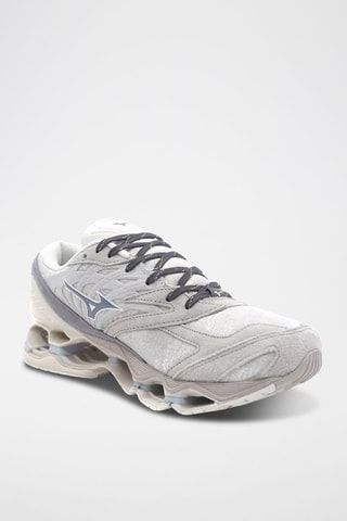 Sneakers in pelle scamosciata S.L Wave Prophecy LS - Bianco e grigio