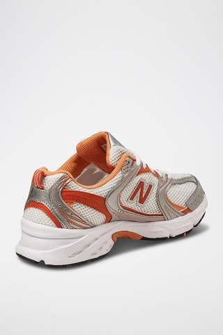 Sneakers 530 - Bianco e arancione