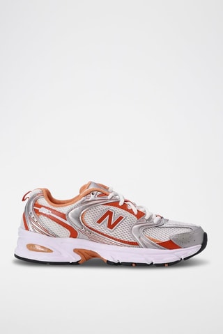 Sneakers 530 - Bianco e arancione