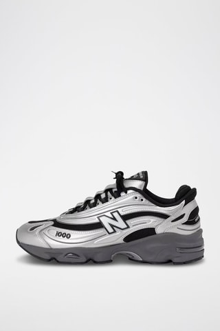 Sneakers 1000 - Nero e argentato