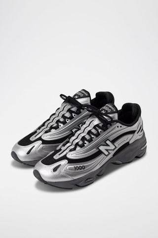 Sneakers 1000 - Nero e argentato