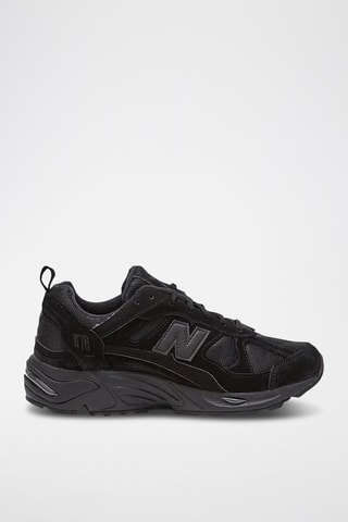 Sneakers in pelle 878 - Nero