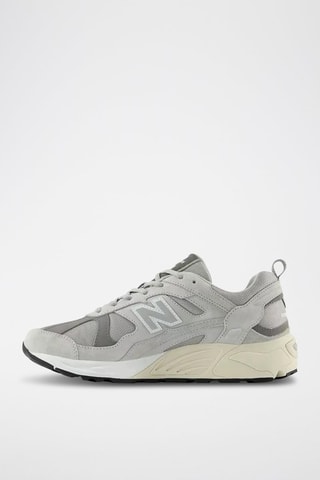 Sneakers in pelle 878 - Grigio