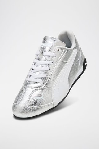 Sneakers in pelle Replicatch Meta - Argentato
