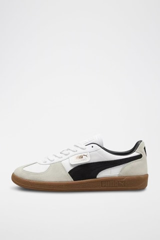 Sneakers in pelle scamosciata Palermo - Bianco