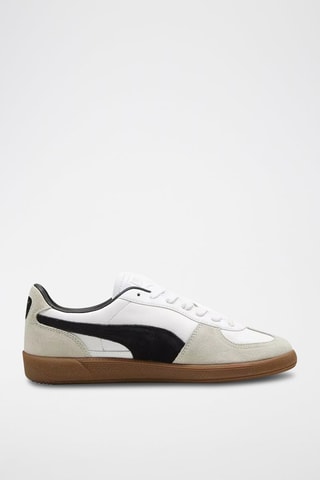 Sneakers in pelle scamosciata Palermo - Bianco