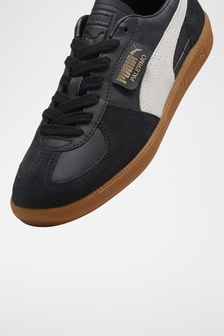 Sneakers in pelle scamosciata Palermo - Nero
