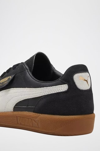 Sneakers in pelle scamosciata Palermo - Nero