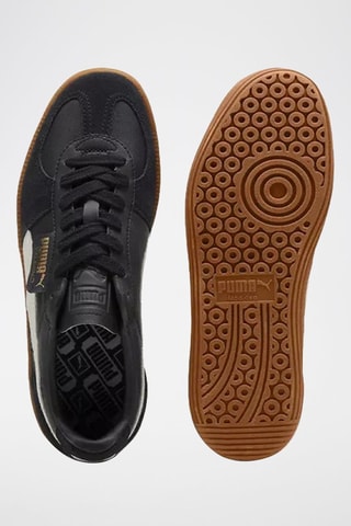 Sneakers in pelle scamosciata Palermo - Nero