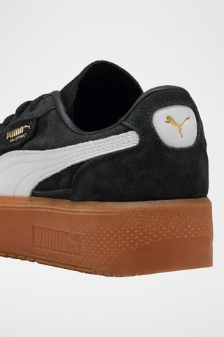 Sneakers in pelle scamosciata Palermo Vintage - Nero