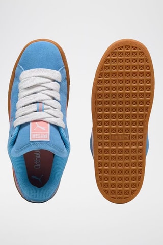 Sneakers in pelle scamosciata XL SK8 - Celeste