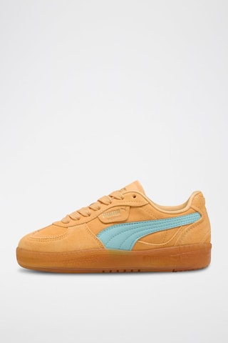 Sneakers in pelle scamosciata Palermo Moda Xtra Gum - Arancione