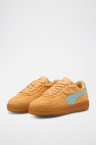 Sneakers in pelle scamosciata Palermo Moda Xtra Gum - Arancione