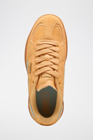 Sneakers in pelle scamosciata Palermo Moda Xtra Gum - Arancione