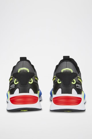 Sneakers RS-Z Tech in pelle - Nero e rosso